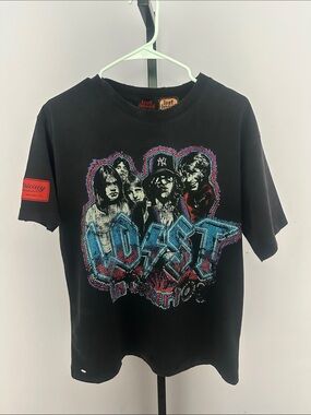 Lost Intricacy - Black Graphic Rock Band Tee